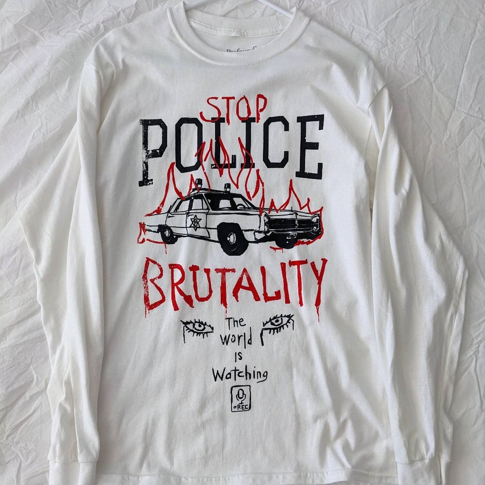 Profound World is Watching Long Sleeve T-Shirt Medium